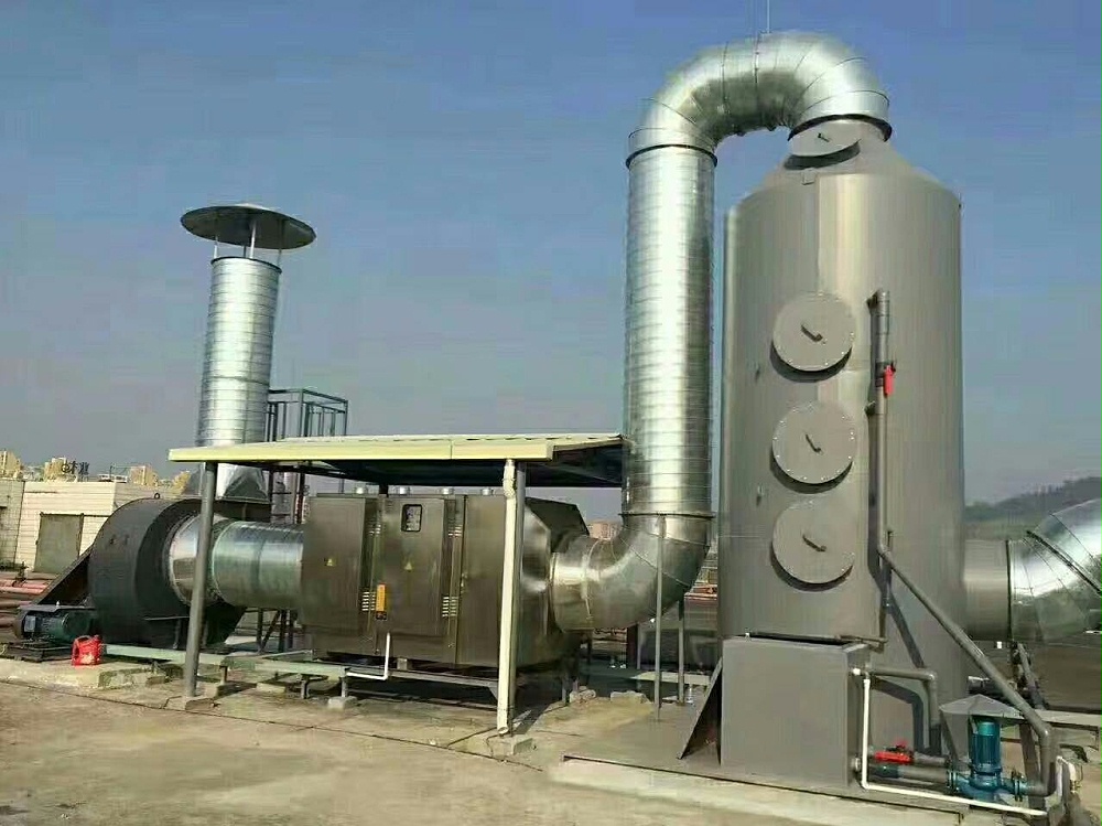 碳鋼噴塑噴淋塔 碳鋼噴塑噴淋塔